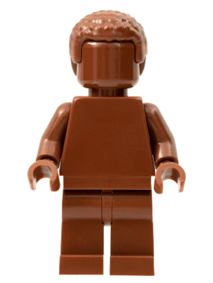 LEGO Everyone is Awesome Reddish Brown (Monochrome) (tls101) Promotional Minifigure