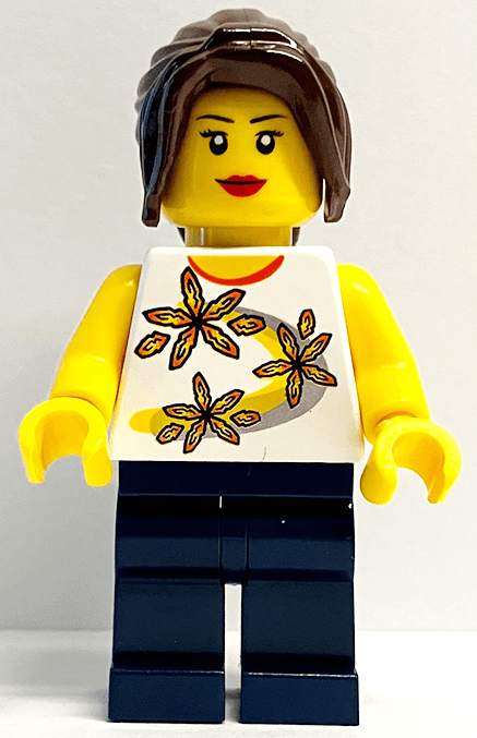 LEGO LEGO Brand Store Female Yellow Flowers (tls117) Promotional Minifigure