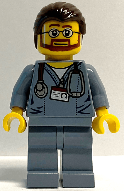 LEGO LEGO Brand Store Male Doctor (tls119) Promotional Minifigure