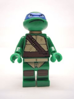 LEGO Leonardo Looking Up (tnt009) Teenage Mutant Ninja Turtles Minifigure