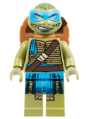 LEGO Leonardo Gritted Teeth (Movie Version) (tnt049) Teenage Mutant Ninja Turtles Minifigure