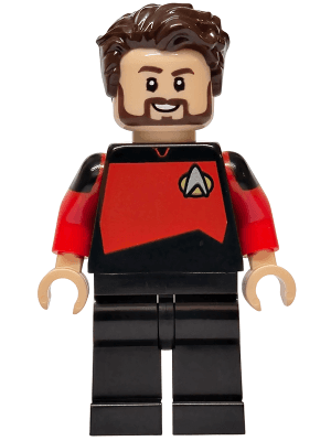 LEGO Commander William Riker (trek003) Star Trek Minifigure