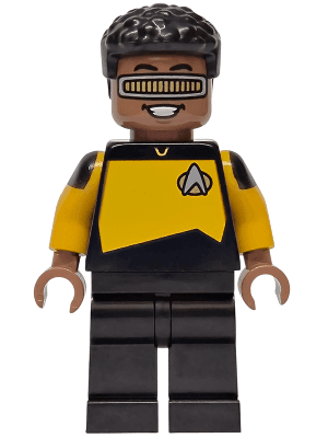 LEGO Lieutenant Commander Geordi La Forge (trek004) Star Trek Minifigure