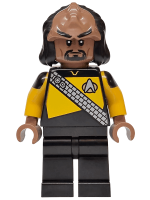 LEGO Lieutenant Worf (trek008) Star Trek Minifigure