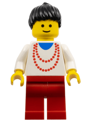 LEGO Necklace Red (trn003) Town / City Minifigure