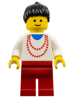 LEGO Necklace Red (trn003) minifigure