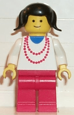 LEGO Necklace Red (trn007) minifigure