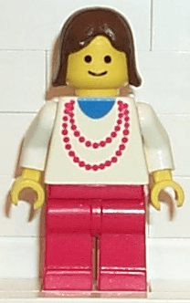 LEGO Necklace Red (trn008) minifigure