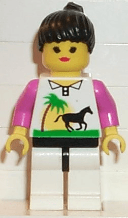 LEGO Horse and Palm (trn012) Town / City Minifigure