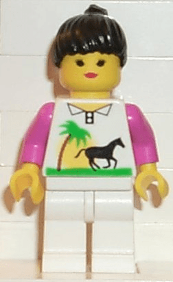 LEGO Horse and Palm (trn013) Town / City Minifigure