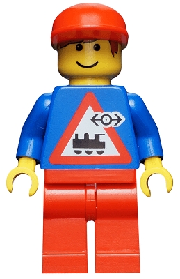 LEGO Railway Employee 7 (trn063) Trains Minifigure