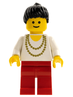 LEGO Necklace Gold (trn077) minifigure