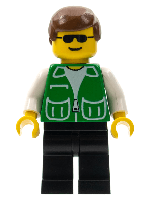 LEGO Jacket Green with 2 Large Pockets (trn111) LEGO Minifigure