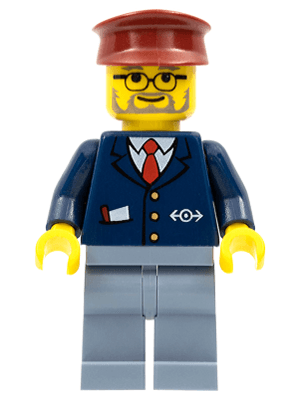 LEGO Train Conductor (trn138) Trains Minifigure
