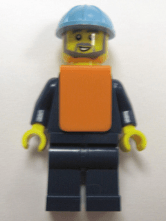 LEGO Maersk Train Workman 1 (trn149) Trains Minifigure