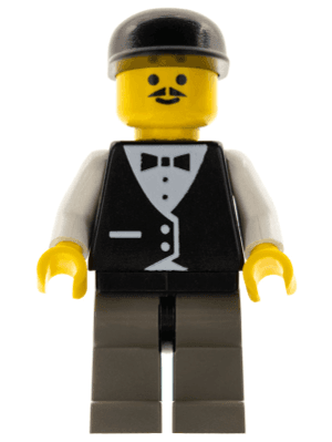 LEGO Town Vest Formal (twn004) Town / City Minifigure