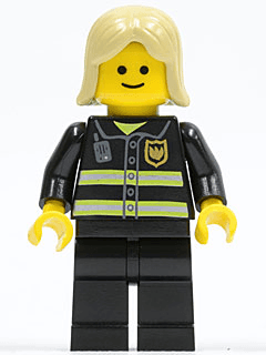 LEGO Fire (twn093) Town / City Minifigure
