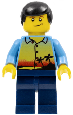LEGO Sunset and Palm Trees (twn107) minifigure