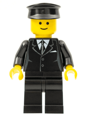 LEGO Chauffeur (twn177) Town / City Minifigure