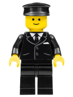 LEGO Chauffeur (twn177a) minifigure