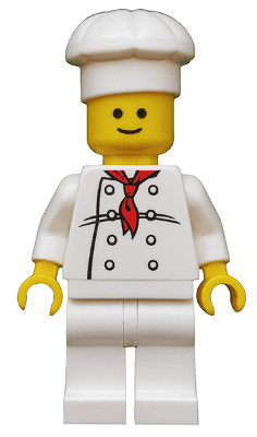 LEGO Chef (twn192) Town / City Minifigure