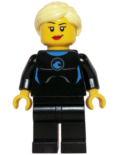 LEGO Dunk Tank Lady (twn198) minifigure