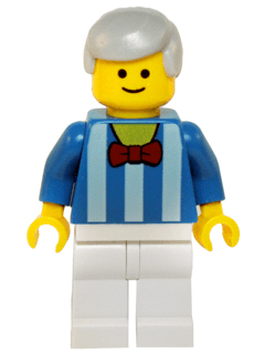 LEGO Al the Barber (twn221) Town / City Minifigure