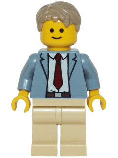 LEGO Detective Ace Brickman (twn223) Town / City Minifigure