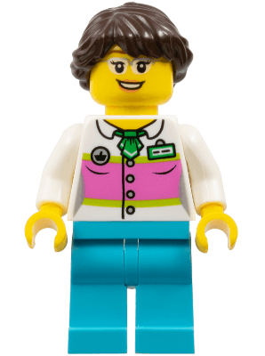 LEGO Ice Cream Vendor (twn240) Town / City Minifigure