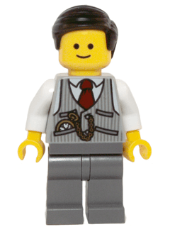 LEGO Bank Manager (twn251) Town / City Minifigure