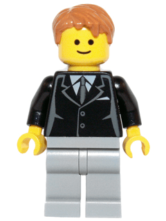 LEGO Bank Secretary (twn252) minifigure
