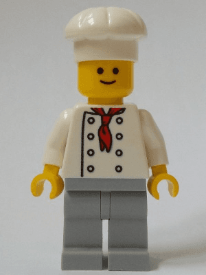 LEGO Baker (Chef) (twn269a) Town / City Minifigure
