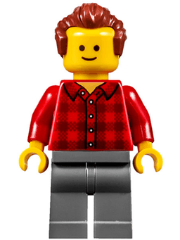 LEGO Music Store Assistant (twn274) minifigure