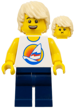 LEGO Surfboard on Ocean (twn285) minifigure