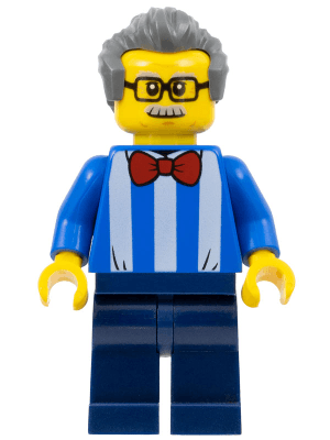 LEGO Carousel Ticket Vendor (twn292a) Town / City Minifigure