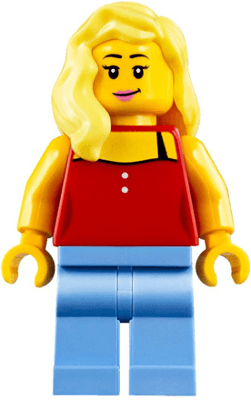 LEGO Surfer Female (twn315) Town / City Minifigure