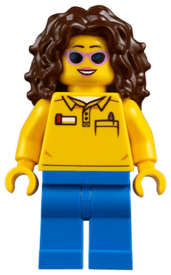 LEGO Coaster Operator Female (twn319) minifigure