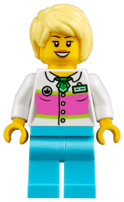 LEGO Cotton Candy Vendor (twn320) minifigure