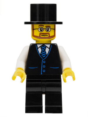 LEGO Haunted House Butler (twn389) Town / City Minifigure