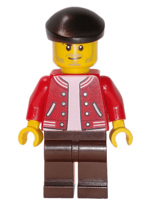LEGO Newsstand Operator (twn402) Town / City Minifigure