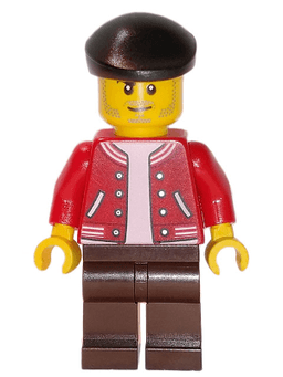 LEGO Newsstand Operator (twn402) minifigure