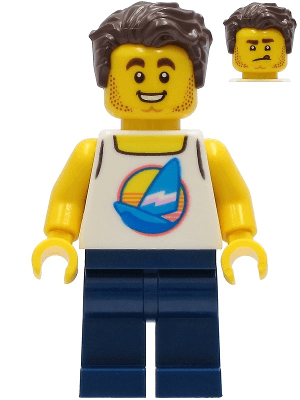 LEGO Surfer (twn407) Town / City Minifigure