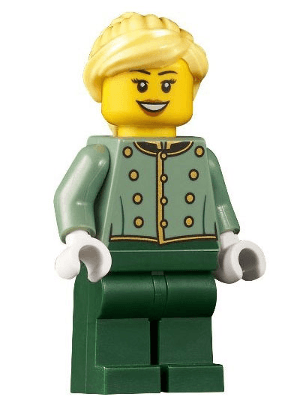 LEGO Receptionist (twn417) Town / City Minifigure