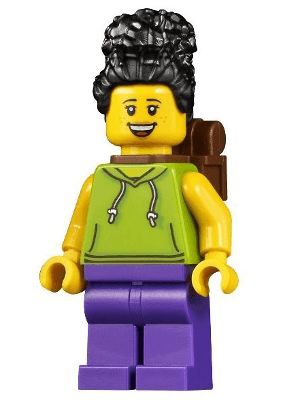 LEGO Backpacker (twn420) Town / City Minifigure