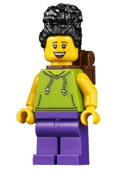 LEGO Backpacker (twn420) minifigure