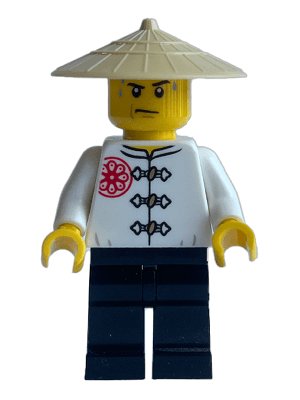 LEGO Rickshaw Driver (twn425) Town / City Minifigure