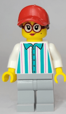 LEGO Pretzel Vendor (twn434) Town / City Minifigure