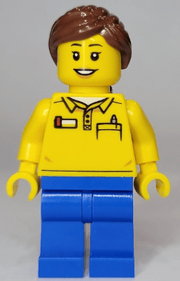 LEGO Loop Coaster Ride Operator (twn435) minifigure