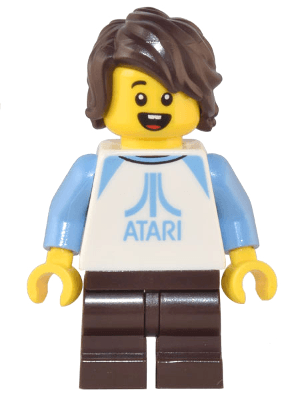 LEGO Atari Video Game Player (twn444) Town / City Minifigure