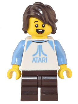 LEGO Atari Video Game Player (twn444) minifigure